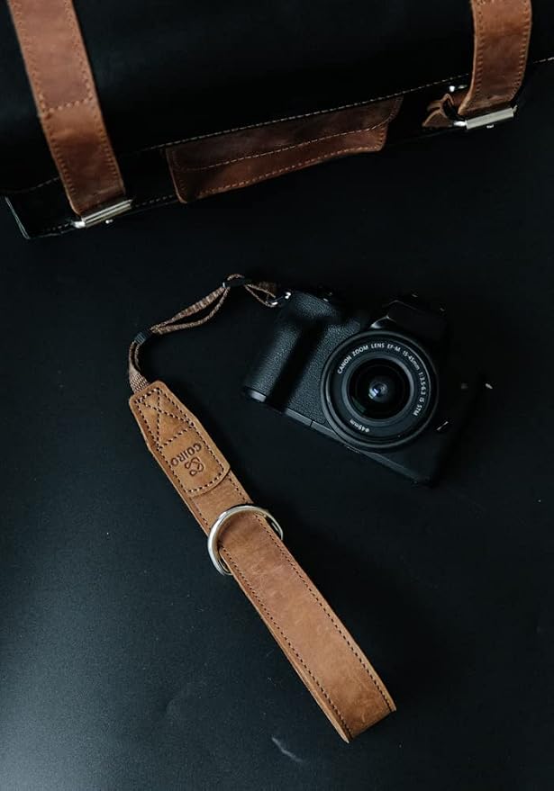 C Coiro Leather Camera Wrist Strap