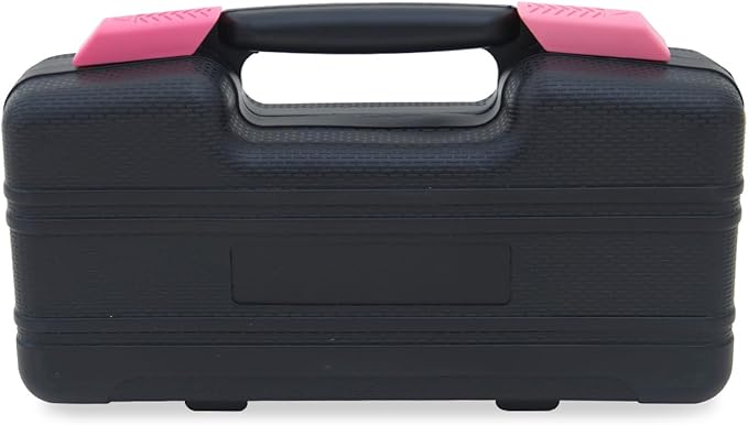 39-Piece Household Tools Kit Essential Home Repair Set with Plastic Toolbox Ideal for College Students, Home Use & More