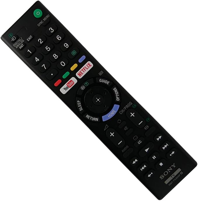 Factory Original SONY RMT-TX300P Universal Replacement TV Remote Control Substitute RMF-TX200U RMF-TX300U RMF-TX201U RMF-TX310U RMF-TX220U RMF-TX300B RMF-TX310B RMF-TX200B RMT-TX102U RMT-TX100U
