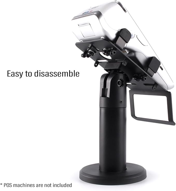 Portable POS Machine Stand, 360 Degree Adjust Angle Cashiers Counter Holder