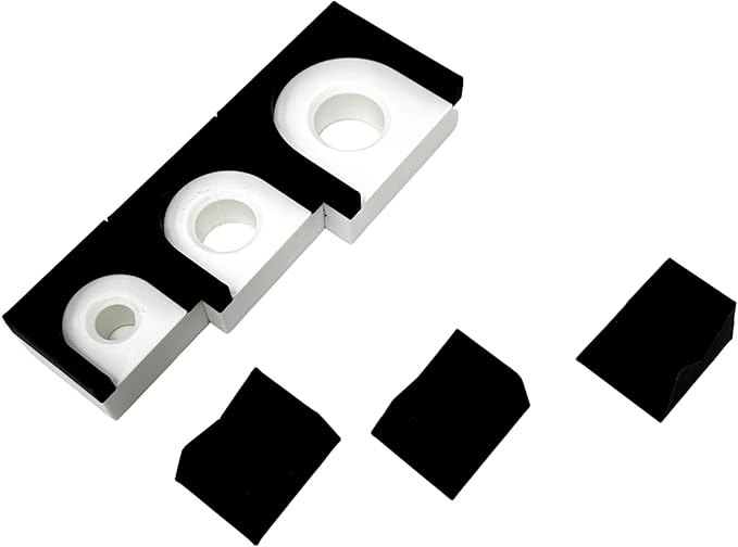 MagAttach Ratchet Organizer Kit (3 Piece Set (2-Pack), White/Black)