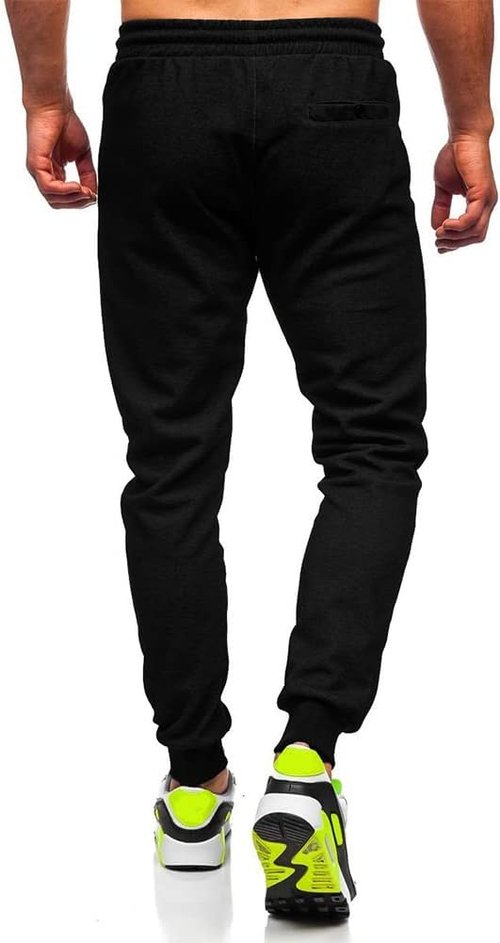 BUXKR Men's Casual Joggers - Comfortable Sweatpants for Running & Athletic Activities
