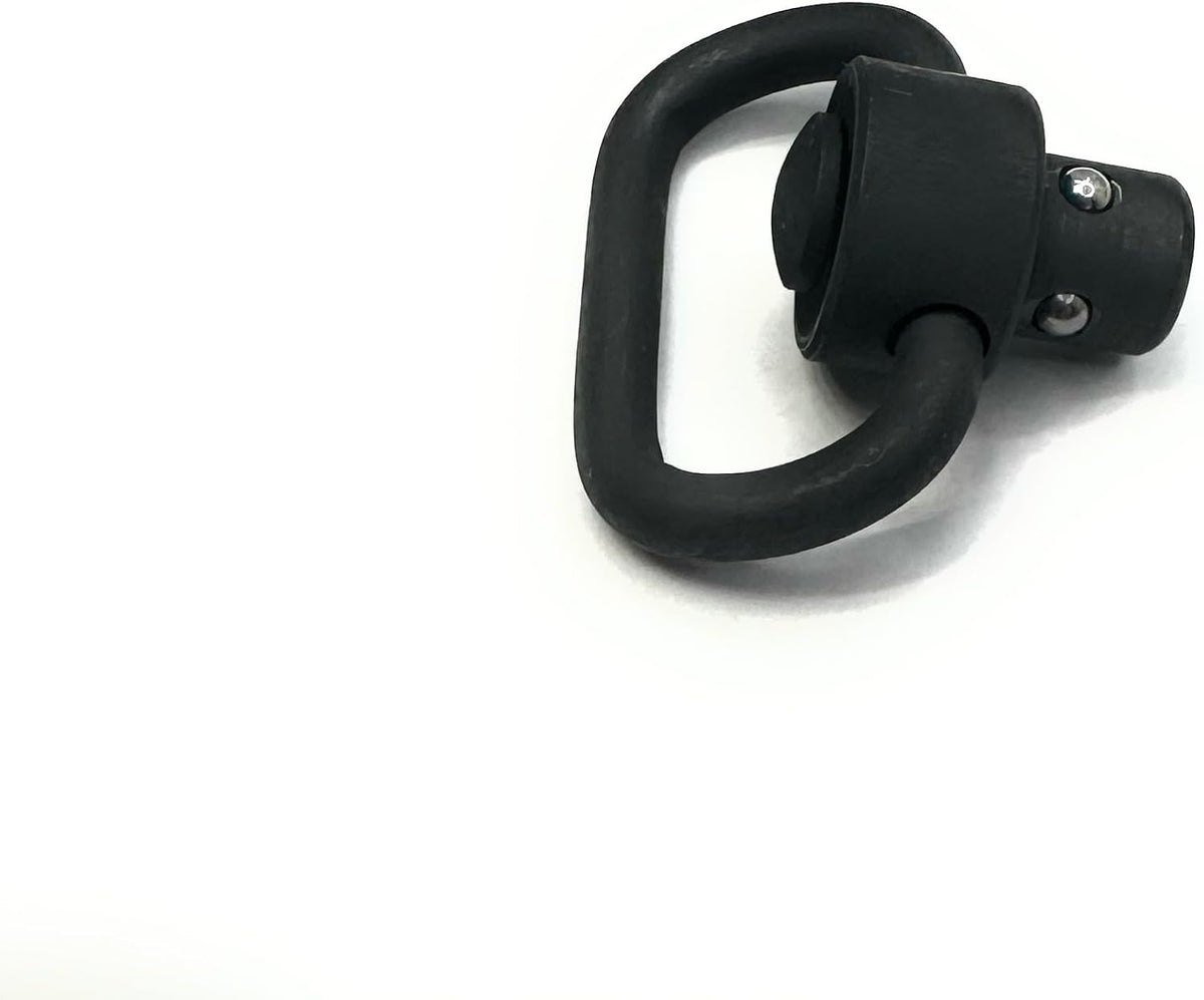 Skiennix Quick Detach Sling Swivel - Heavy Duty 1" Machined Carbon Steel with Manganese Phosphate Finish