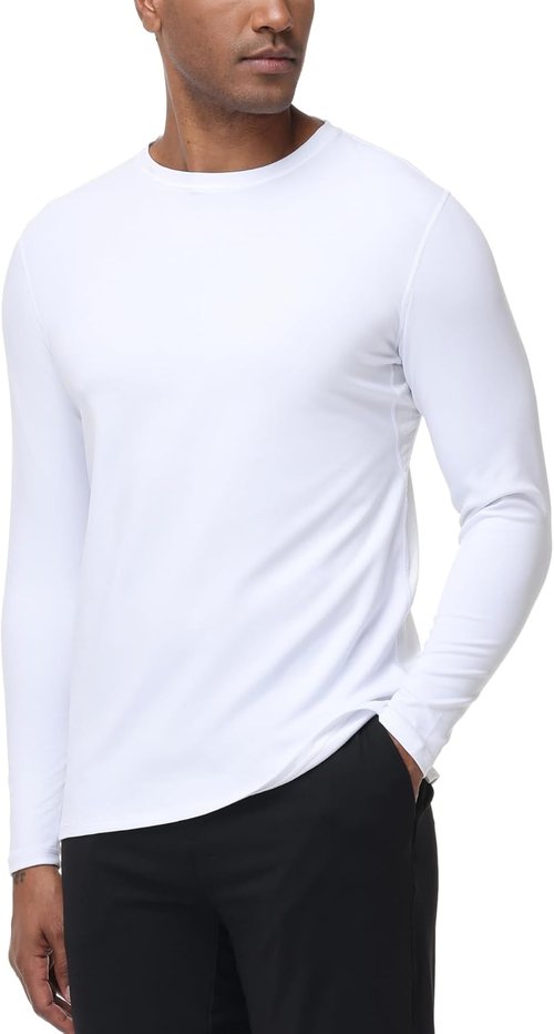 HUGE SPORTS UPF 50+ Rash Guard | Long Sleeve Quick-Dry Sun Shirt for Fishing & Water Sports