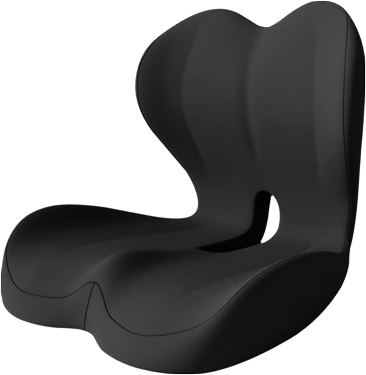 Upgrade Orthopedic Cushion Seat, Orthopedic Cushion for Car, Back and Seat Cushion Pro, Ergonomic Memory Foam Seat Cushion, Non-Slip Belt Backrest for Soothe Pressure Relief（Black）