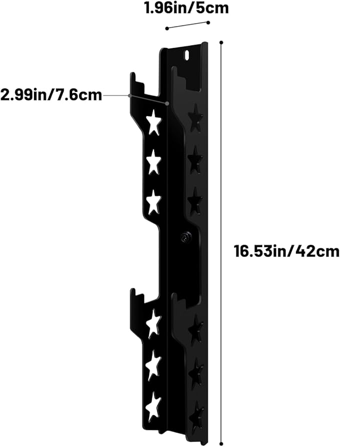 2PCS Jack Stand Rack Wall Mount Organizer, Car Floor Jack Stands Holder Wall Storage Rack Mount Brackets Fits 2 & 3 & 4 Ton Jack Stands Tower Trailer Accessories Tool