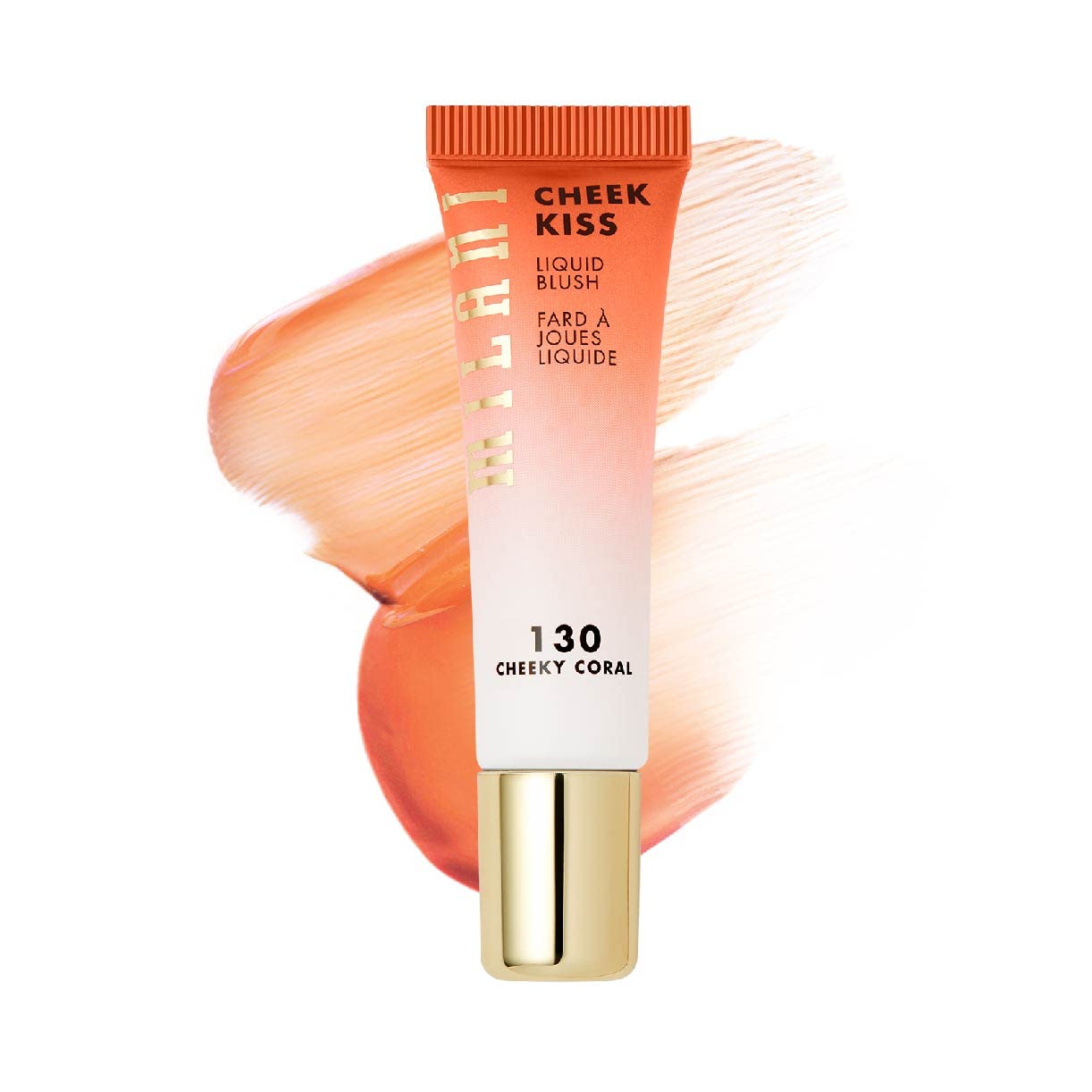 Cheek Kiss Liquid Blush 130 Cheeky Coral