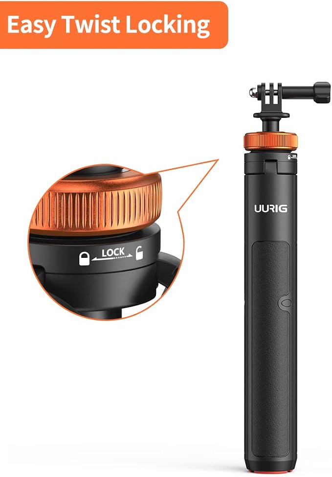 UURig Telescopic Selfie Stick Long