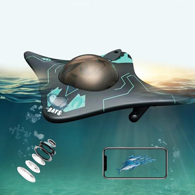 GoolRC RC Boats with Camera for Adults, 6CH Remote Control Boat for Pools &