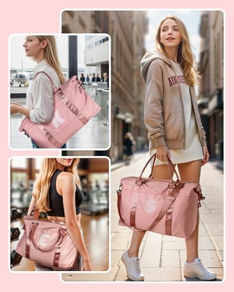 Vogewood Graduation Gifts-Birthday Gifts for Girl 8 9 10 11 12 13 14 15 16 Year Old, Granddaughter Gift, Travel Duffel Bag, Kids Weekender Bag,Daughter Gift Teen Girl Gifts Trendy Stuff (Letter K)
