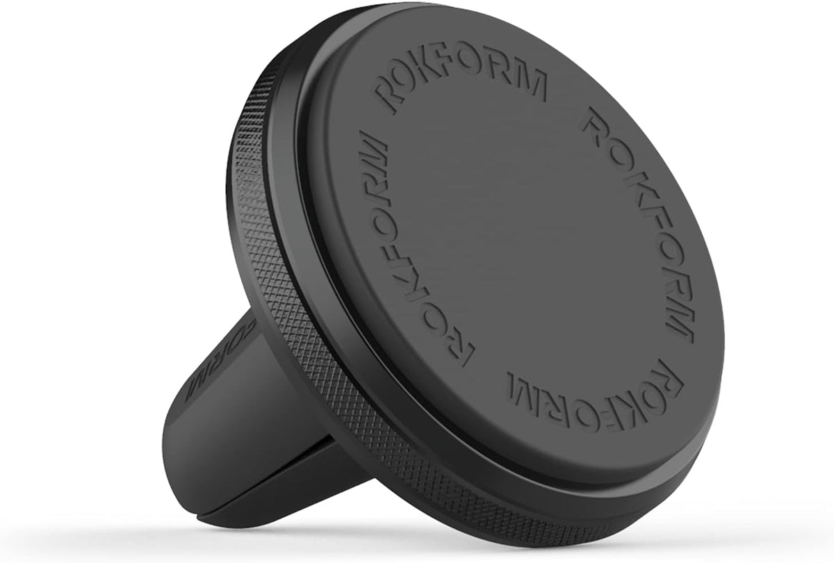 Rokform Magnetic Vent Phone Mount, Super Grip Clip (Black)