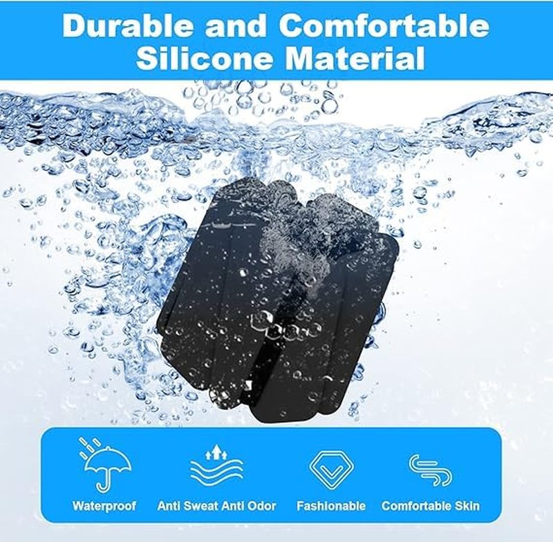 Wrist And Ankle Weights For Women Mens 2lb pair(1lb each) Weighted Bracelet,Adjustable Weights For Walking,Running,Dancing,Yoga,Pilates,Strenght Training And More