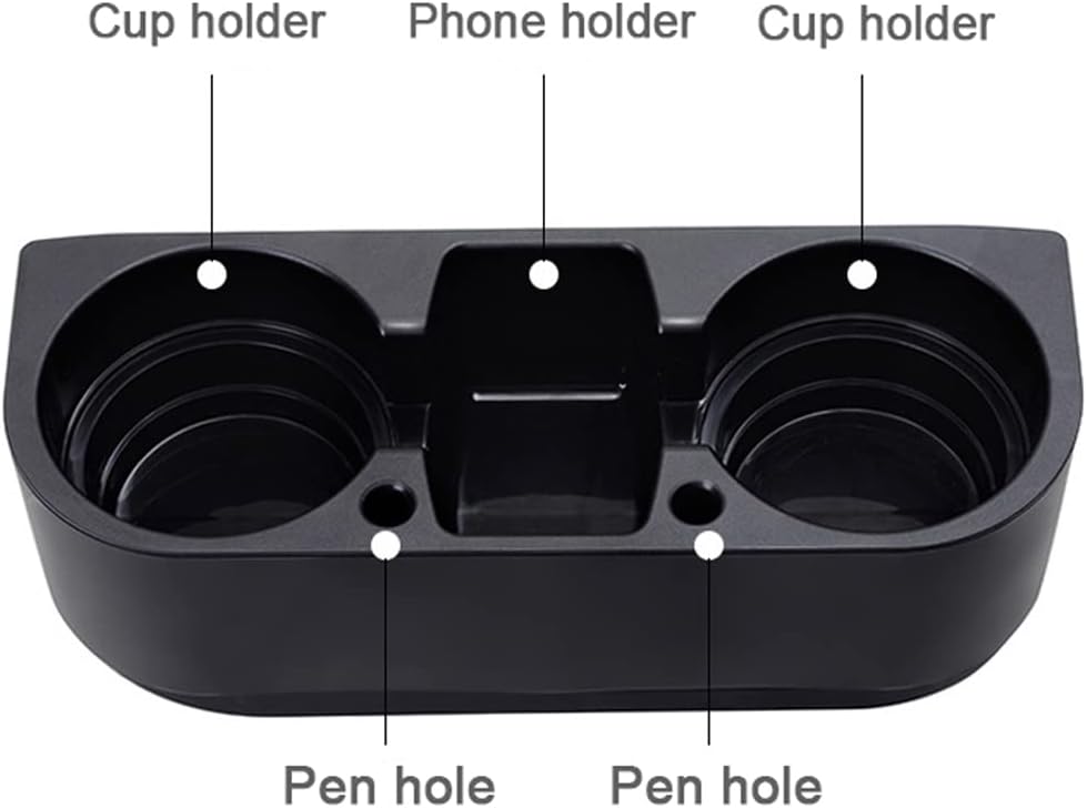 CYDZSW Car Water Bottle Cup Holder Expander,Automotive Consoles & Organizers,Automotive Cup Coin Holders Insert Car Gadgets Assesseries