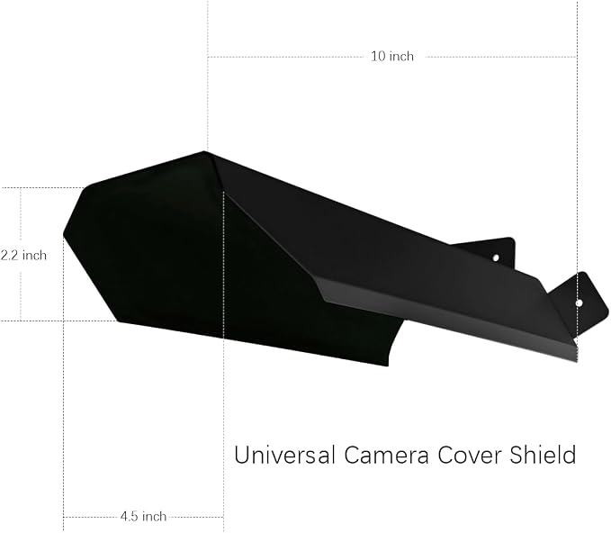 OOSSXX Universal Security Camera Sun Rain Cover Shield