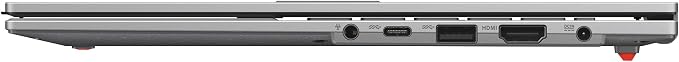 ASUS Vivobook Go 15 15.6” FHD 60Hz Laptop with Intel Processor N150, Intel UHD Graphics, 8GB RAM, 128GB SSD, Cool Silver