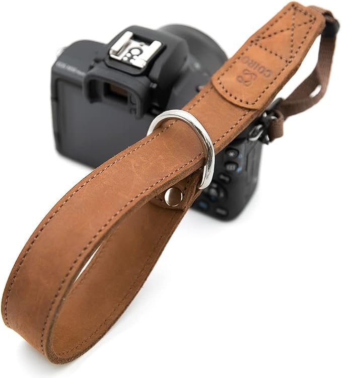 C Coiro Leather Camera Wrist Strap