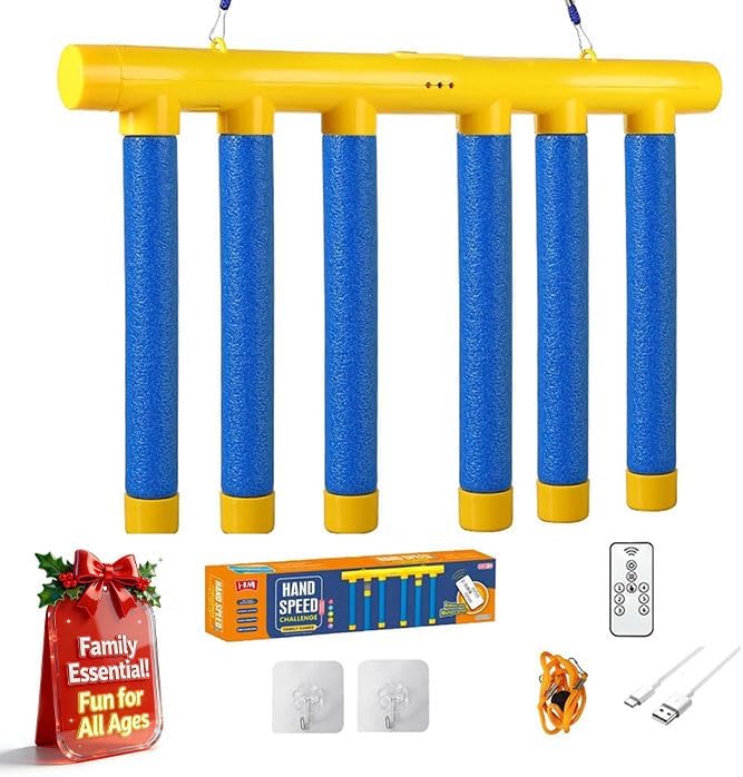Reflex Challenge Game - Hand-Eye Coordination Training Toy with 3 Adjustable Speeds | Upgrade Remote Control