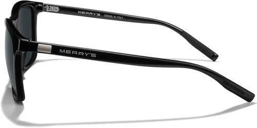 MERRY'S Polarized Aluminum Sunglasses - Vintage Style for Men & Women | Model S8286