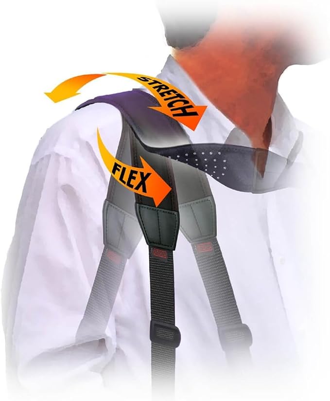 OP/TECH USA SOS Curve Padded Strap – Adjustable, Comfortable Replacement