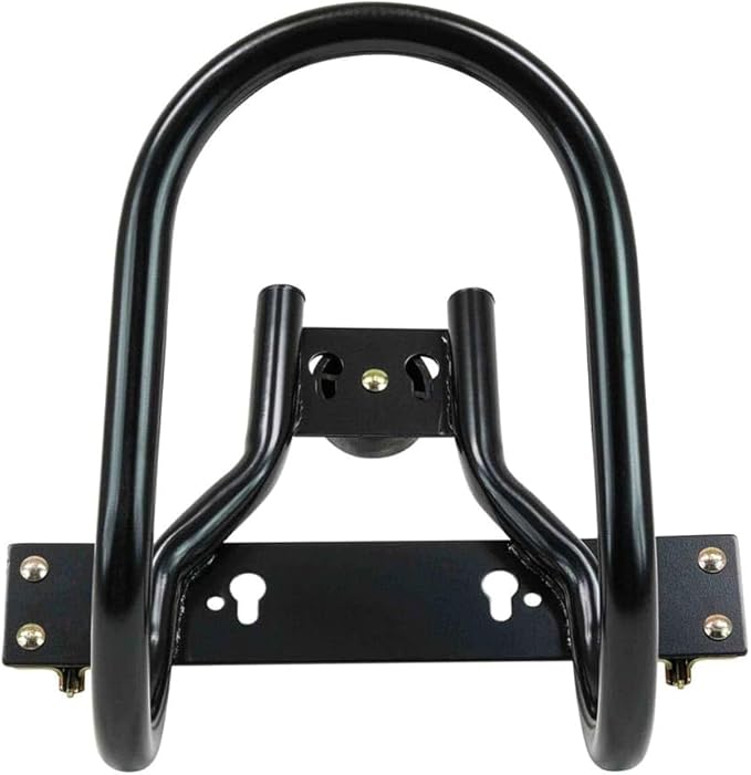 Mytee Products (4 Pack) 7" Motorcycle Wheel Chock Steel for E-Track/X-Track System - Black