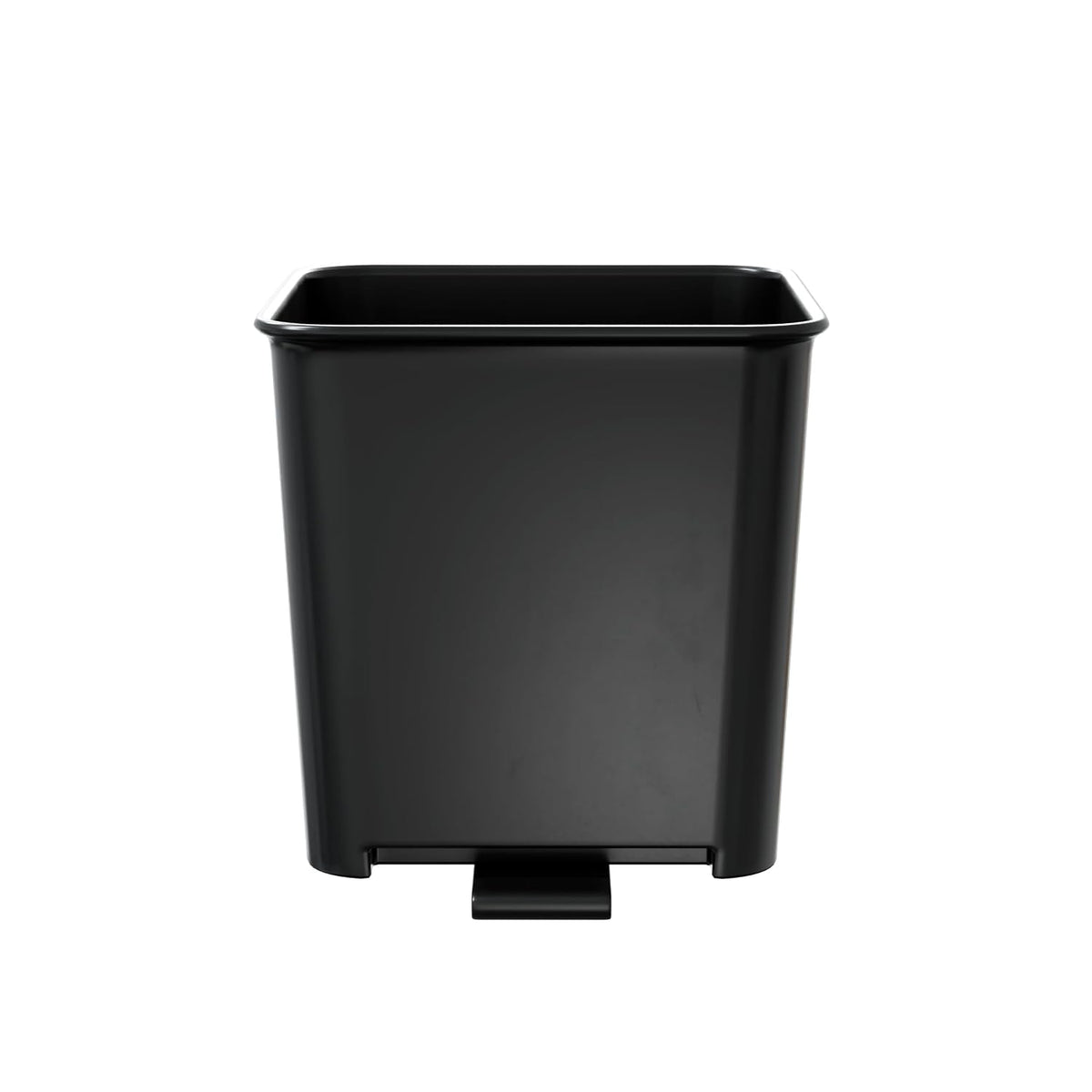 Car Trash Can Leakproof Mini Auto Organizers Storage Bin Container for Cars & Trucks with Floor Mat Clip Medium 2 Liters Capacity Black