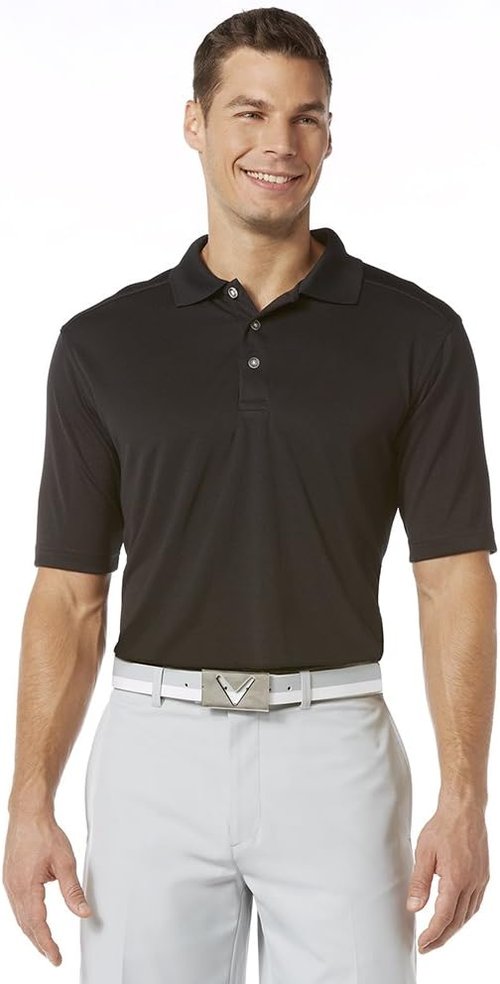 Callaway Men's Golf Polo Shirt - Short Sleeve Core Performance with Sun Protection
