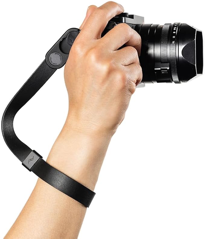 Peak Design Cuff Leather Camera Strap – Quick Release, 100 lb Capacity