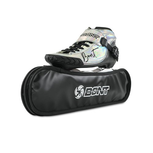 Bont Inline Skate Wheel Covers – Protect Wheels and Bearings – Easy Slip-On Design – Multiple Sizes (Black White, 3x110mm)