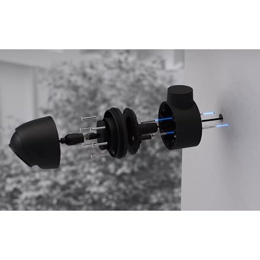 Ubiquiti Compact Camera Junction Box Black