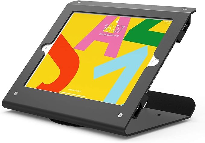 Tablet Kiosk POS Stand Compatible 10.2” iPad 7 8 9 Generation
