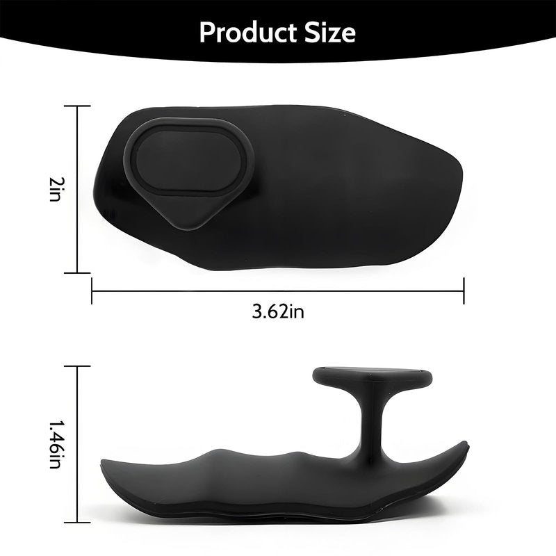 Workout Grips Rubber fitness grip fingerless gloves, unisex,anti slip and anti sweat rubber fitness grip, suitable for weightlifting, pull-up, gym training, essential for fitness (Black)