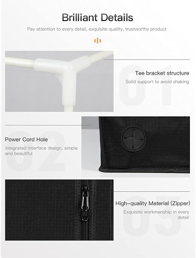 Creality 3D Printer Enclosure Fireproof and Dustproof Tent Constant Temperature