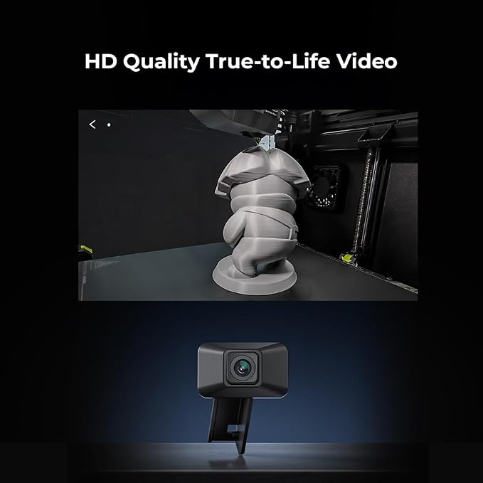 Creality K1 AI Camera 3D Printer Camera, Time Lapse Filming, AI Detection