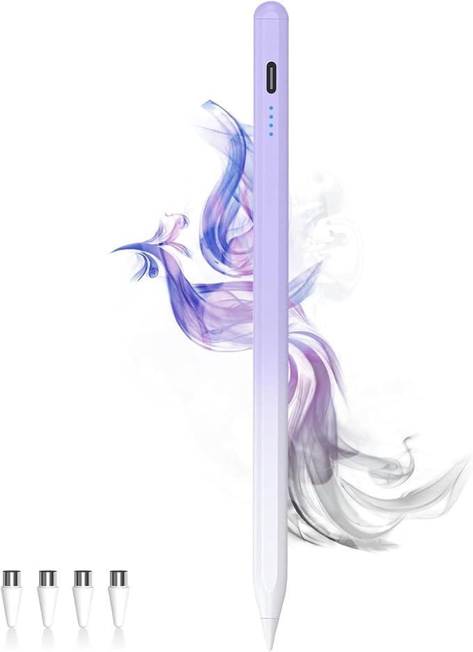 Stylus Pens for Touch Screens Power-Display Tablet Pen POM Tip Magnetic Digital
