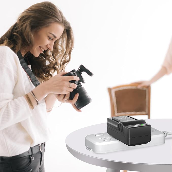 LP NB-13L Battery and Charger, 1600mAh Battery Compatible