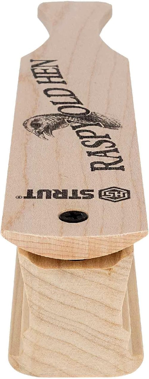 Hunters Specialties Raspy Old Hen Box Call - Durable Hardwood Design | Realistic Turkey Sounds