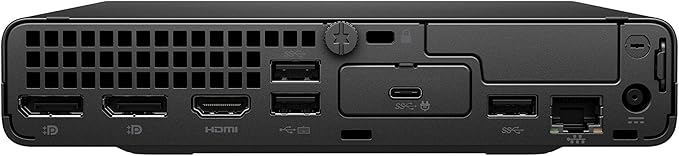 HP Mini Desktop PC Computer for Office Work, Data Processing, Accounting, Video Editing, Intel i7-12700T (16GB RAM, 512GB SSD), 3X 4K Output, Wired Keyboard & Mouse & Stand Included, Windows 11 Pro