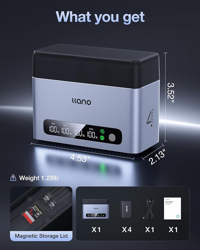 llano NP-FZ100 Battery Charger