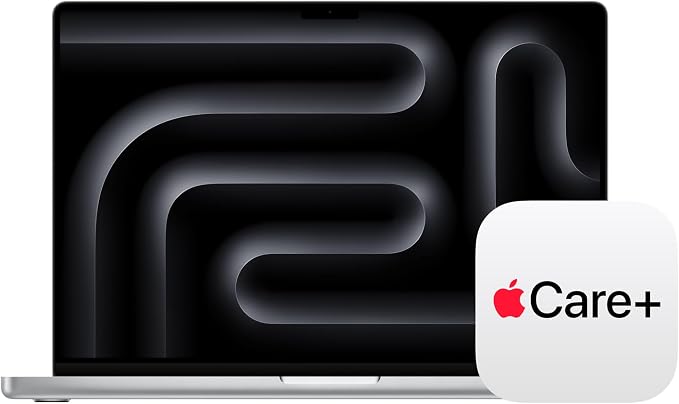 Apple 2026 MacBook Pro Laptop with Apple M5 Pro chip with 18-core CPU and 20-core GPU: Built for AI, 16.2-inch Display, 48GB Unified Memory, 1TB SSD, Wi-Fi 7; Silver with AppleCare+ (3 years)