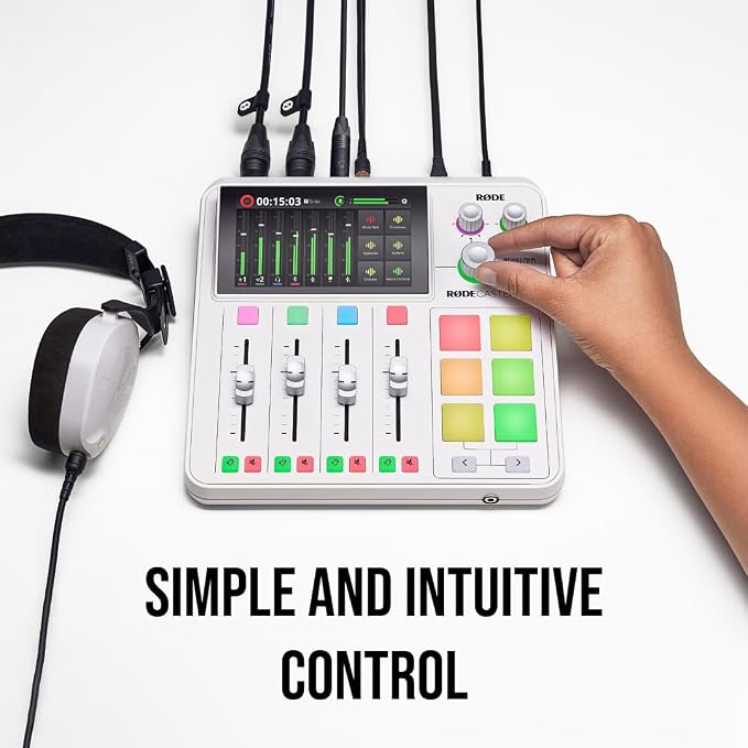 RØDE RØDECaster Duo Compact All-in-One Audio Production Solution