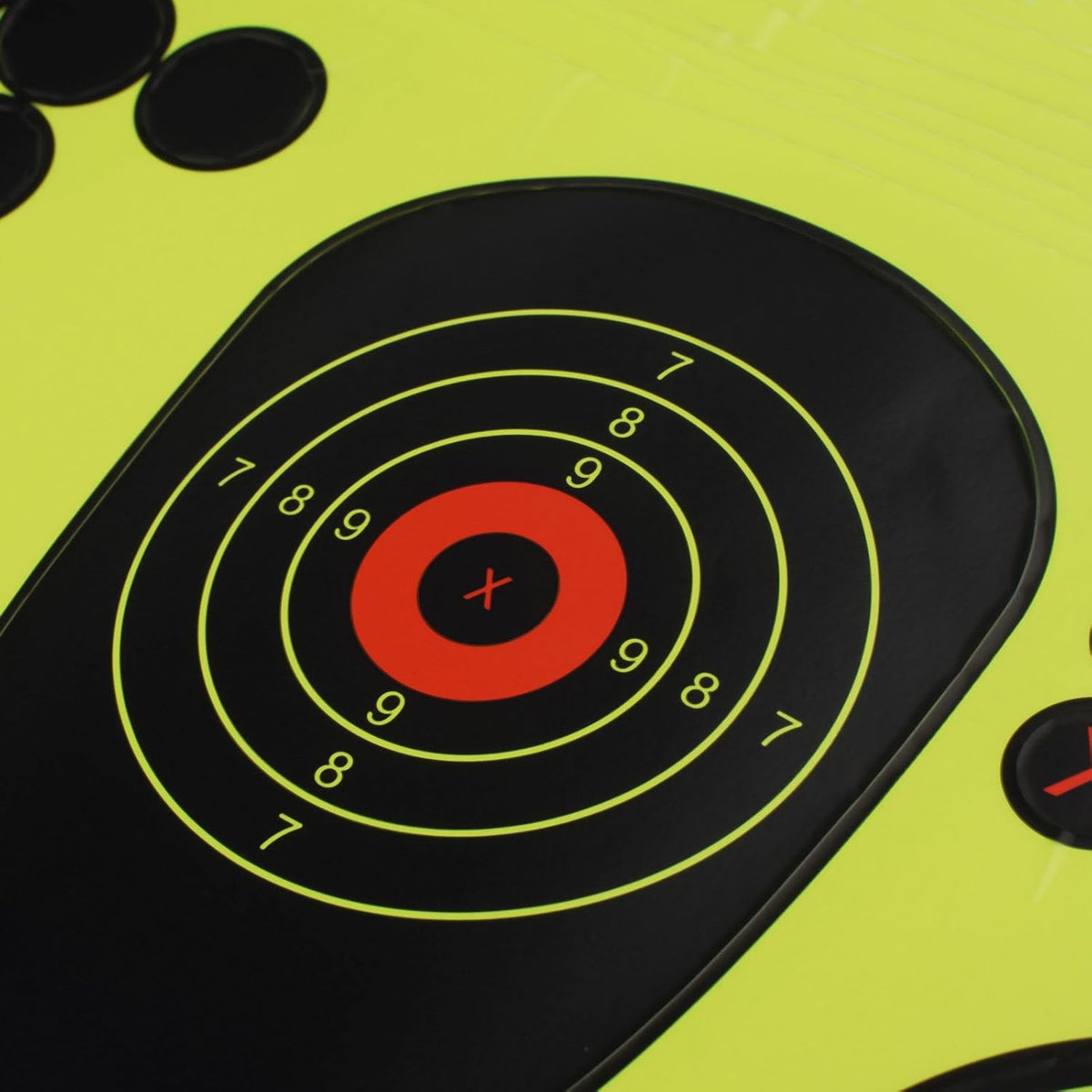 Silhouette Splatter Targets by [Brand Name] - 12x18 Inch for Easy Shot Visibility | 10 Pack for BB Guns & Airguns