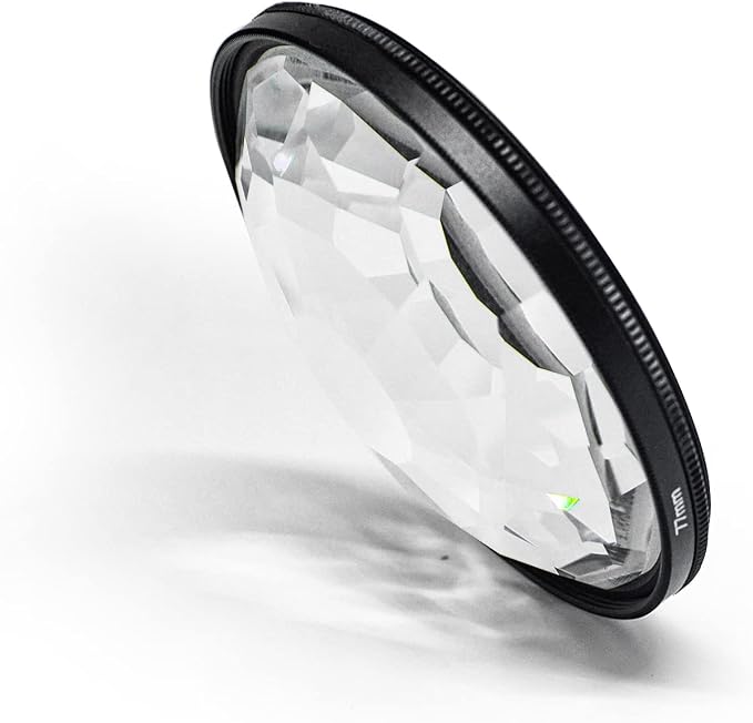 Kaleidoscope Prism 77mm Camera Lens Effect Filters Fractal Photography