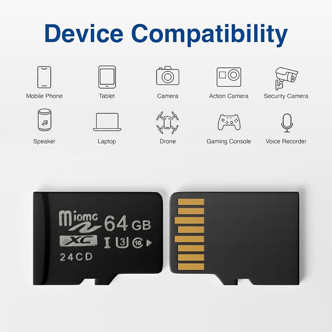 Vital Tech 64GB Micro SD Card