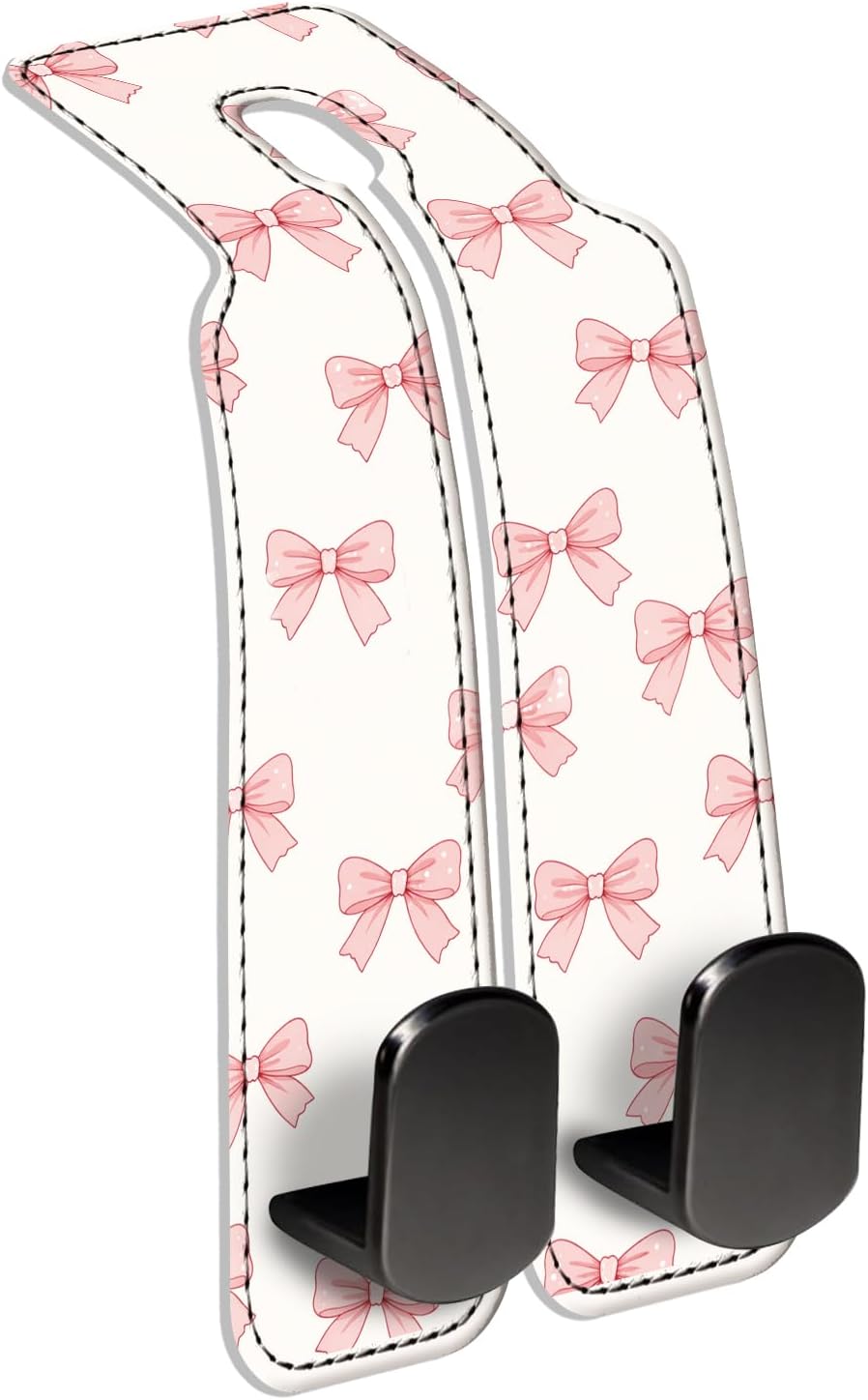 Car Seat Back Storage Hook, Funny Car Purse Hook, Cute Vehicle Storage Organizer for Purses Handbags Colorful Floral Pattern