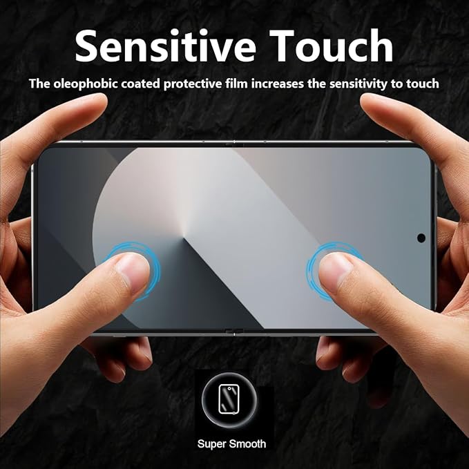 2 Pack Screen Protector for Samsung Galaxy Z Flip 6 Flexible TPU Film