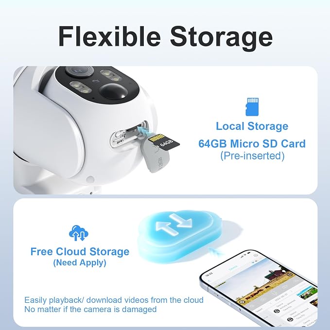 HOSAFE.COM 4G LTE Cellular Security Camera No Internet Needed, 2K Solar No WiFi