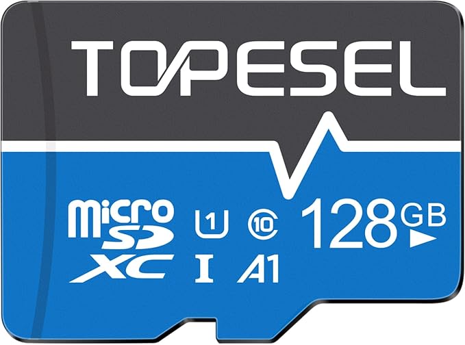 TOPESEL 128GB Micro SD Card