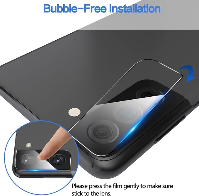 YWXTW 3 Pack for Samsung Galaxy S22 / S22 Plus Camera Lens Protector, 9H