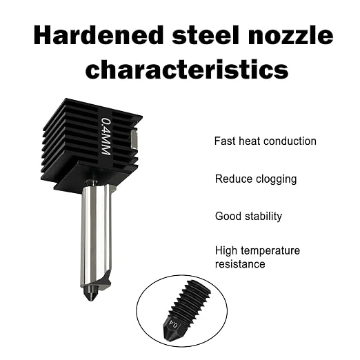 HzdaDeve 2 Pack A1 Mini/A1/A2L Hotend Print Head Hot End Kit Extruder Upgrade