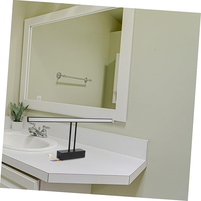 LED Bathroom Mirror Light Adjustable Brightness Waterproof Design for Makeup Application in Wet Areas